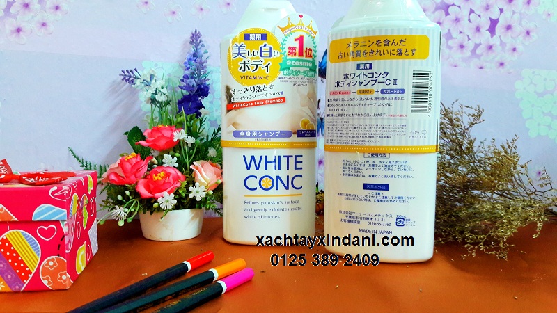 Sữa tắm trắng white conc Nhật